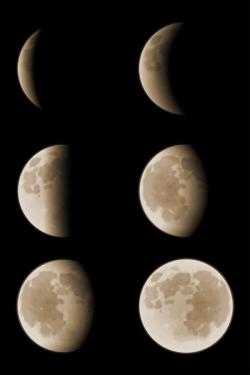 éclipse en six phases