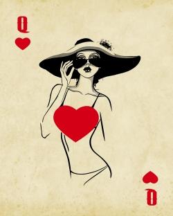 Queen of hearts