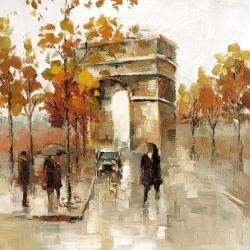 Arc de triomphe en automne