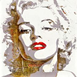 Marilyn monroe et typographie