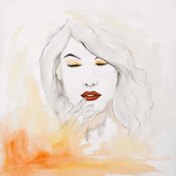 Portrait à l'aquarelle