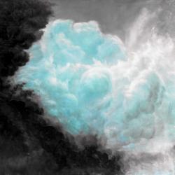 Turquoise clouds