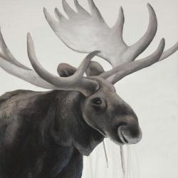 Rustic moose