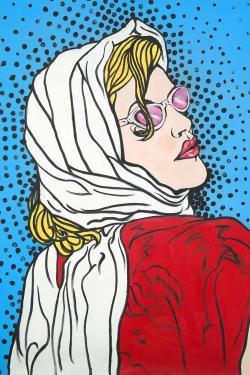 Femme pop art