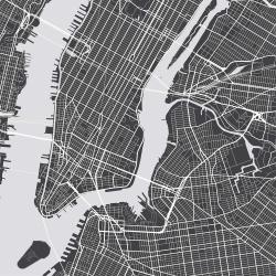 Plan de la ville de new-york