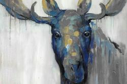 Blue moose