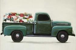 Camion de fleurs