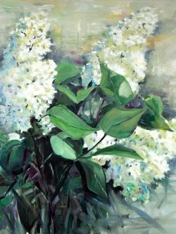 White lilacs