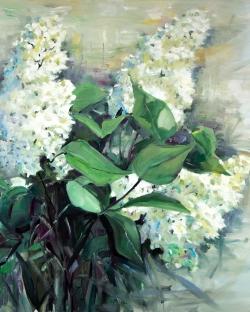 White lilacs