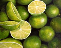 Basket of limes