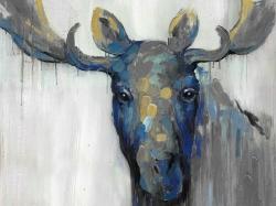 Blue moose