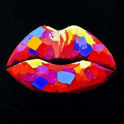 Rouge à lèvre coloré