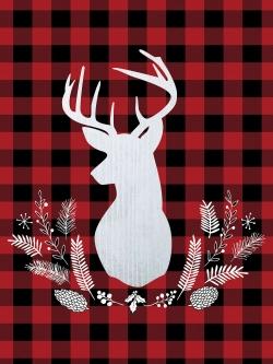 Deer plaid