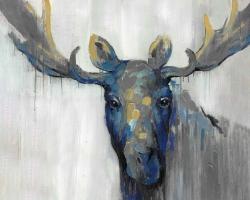 Blue moose