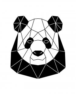 Geometric panda