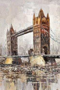 Le tower bridge par un jour gris