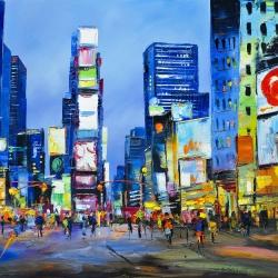 Paysage urbain dans times square