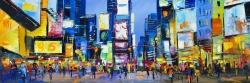 Paysage urbain dans times square