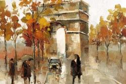 Arc de triomphe en automne