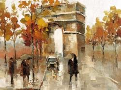 Arc de triomphe en automne