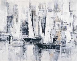 Industrial style sailboats