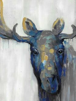 Blue moose