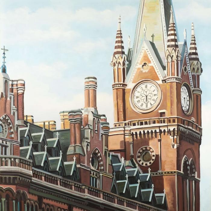 St-pancras station in london