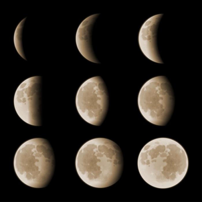 éclipse en neuf phases