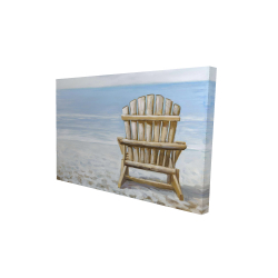 Chaise de plage en bois