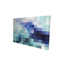 Paysage pixelisé