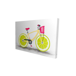 Bicyclette avec roues de lime