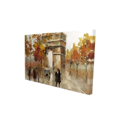 Arc de triomphe en automne