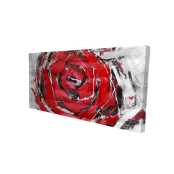 Abstract red roses