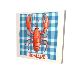 Homard sur table