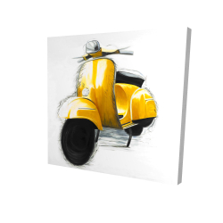 Scooter jaune italien