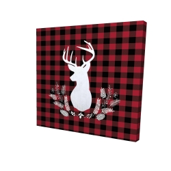 Deer plaid