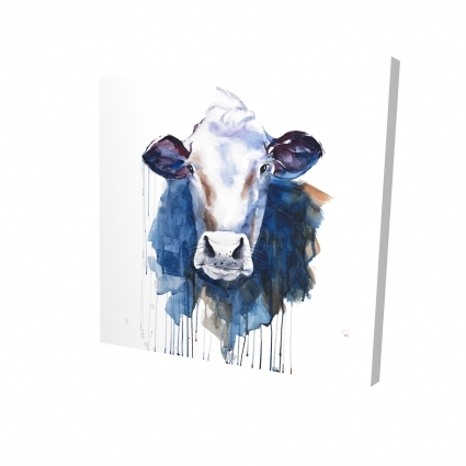 Watercolor cow