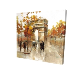 Arc de triomphe en automne