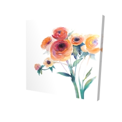 Watercolor flowers