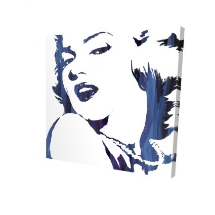 Marilyn monroe en bleu