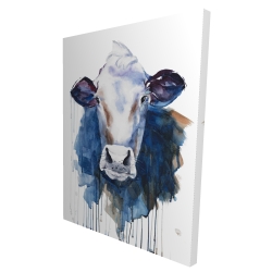 Watercolor cow