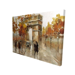 Arc de triomphe en automne