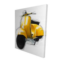 Scooter jaune italien