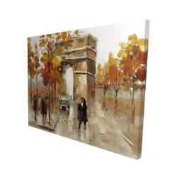 Arc de triomphe en automne