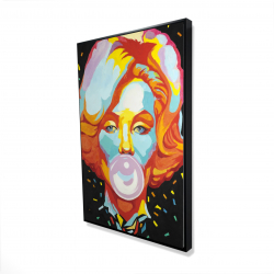 Colorful marilyne monroe bubblegum