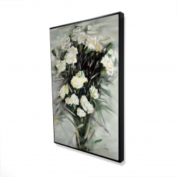 Bouquet blanc de lisianthus