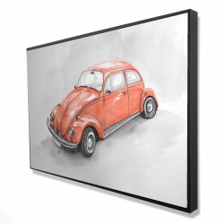 Beetle vintage rouge