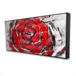 Abstract red roses