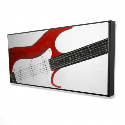 Guitare rock rouge