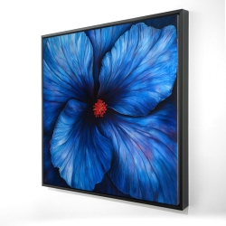 Blue flower art